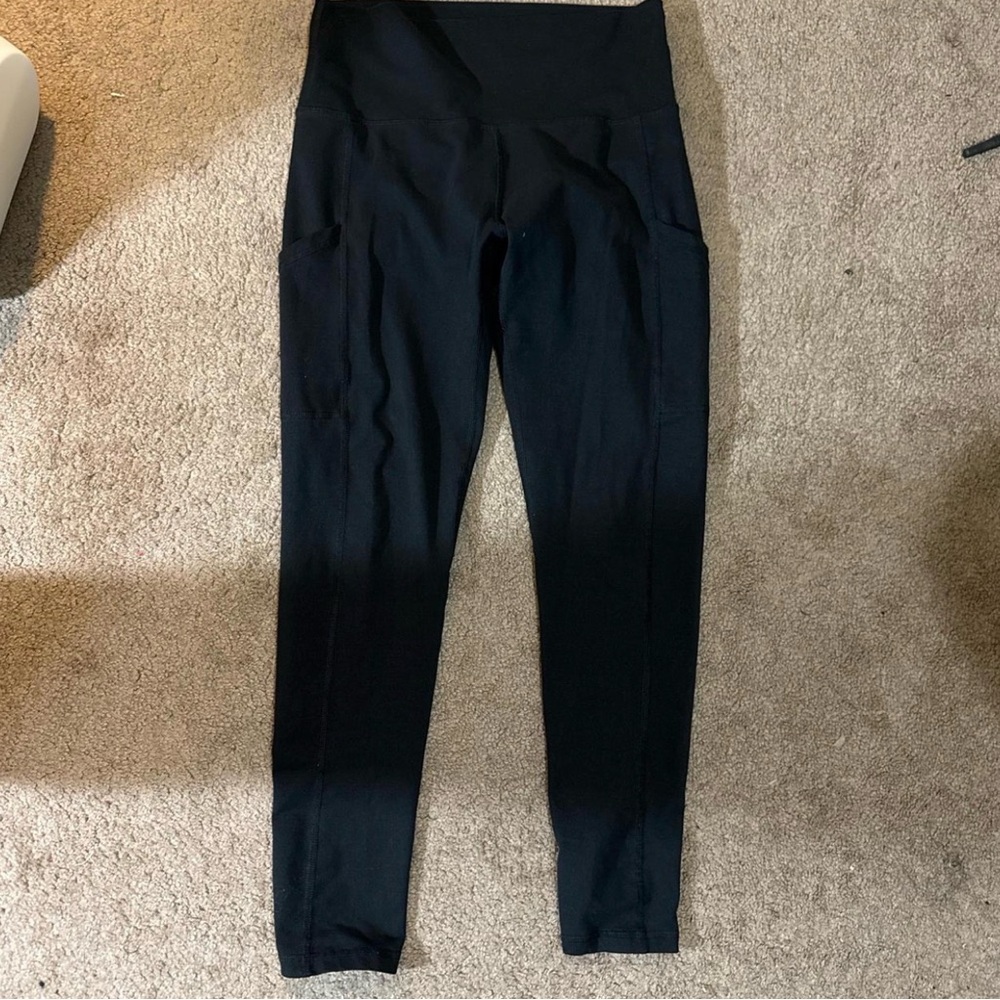 Aerie Black High-Waisted Leggings